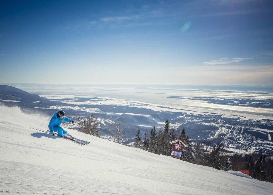 فيلا Initial - Sommet - Mont-Sainte-Anne بيوبره المظهر الخارجي الصورة